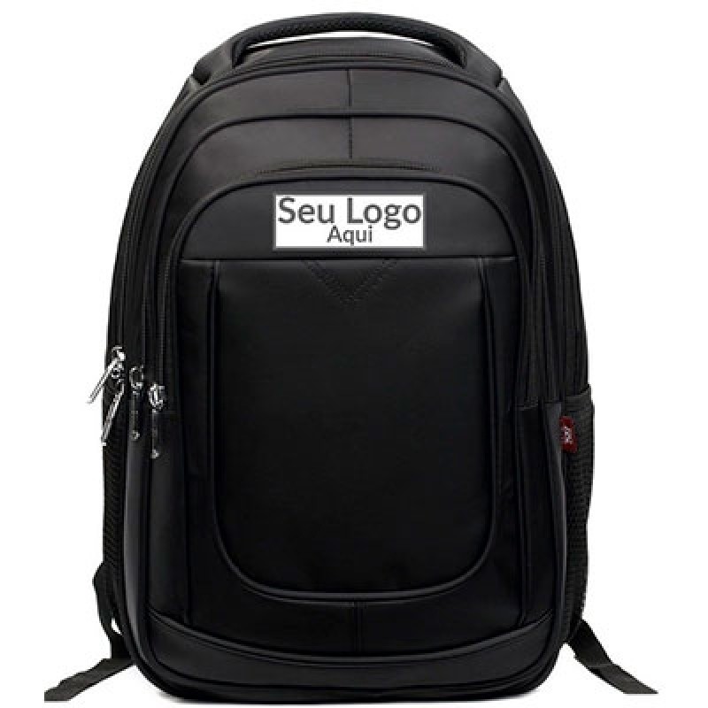 Distribuidora de Mochila Personalizada Logo Santiago - Mochila Personalizada Logo